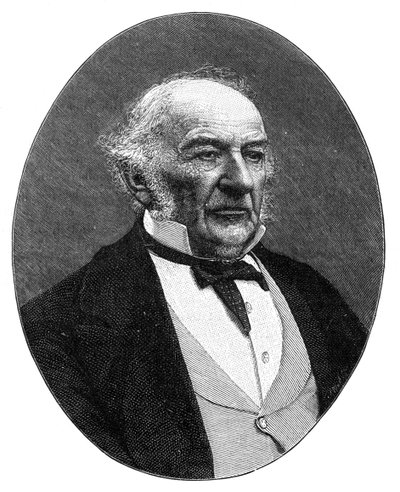 William Ewart Gladstone, a Brit Liberális Párt államférfija és miniszterelnöke, 1890. alkotó: Elliott and Fry