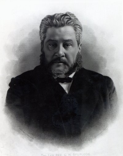 Charles Haddon Spurgeon tiszteletes, Elliot und Fry fényképe után alkotó: Elliott und Fry Studio