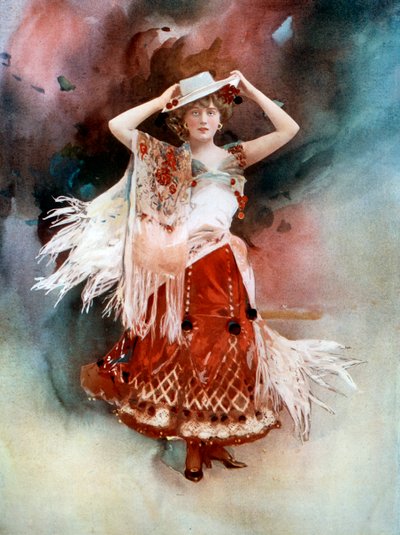 Evie Greene a Kitty Greyben, 1902. alkotó: Ellis and Walery