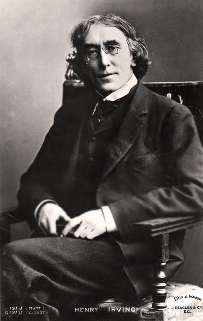 Harry Brodribb Irving 1870-1919, angol színész, 1905. alkotó: Ellis and Walery