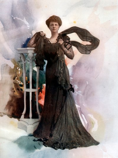 Kate Sergeantson, színésznő, 1902. alkotó: Ellis and Walery