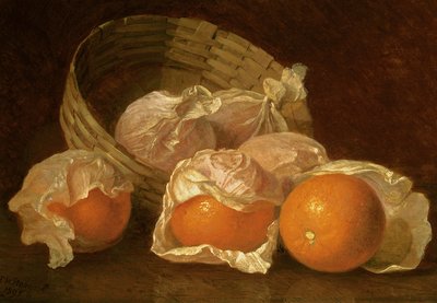 Egy kosár narancs, 1895 alkotó: Eloise Harriet Stannard