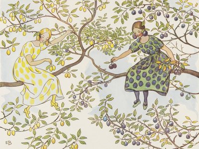 A Plommon kisasszonyok alkotó: Elsa Beskow
