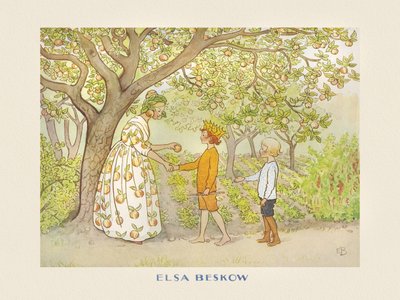 Lasse a kertben alkotó: Elsa Beskow