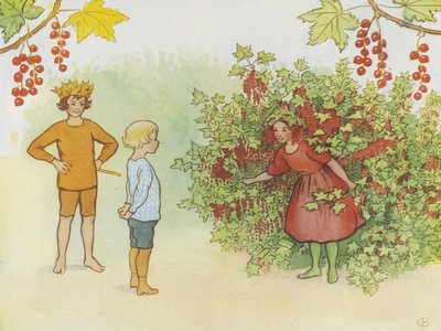 Lasse Liten a kertben, 1923 alkotó: Elsa Beskow