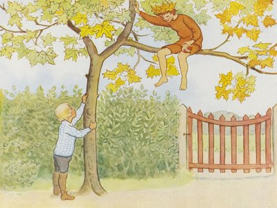 Lasse Liten a kertben, 1923, 001 alkotó: Elsa Beskow