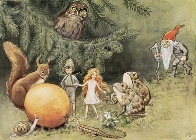 A Naptojás (1932) alkotó: Elsa Beskow