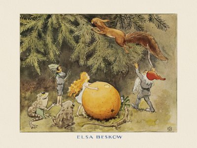 A naptojás  A mókus alkotó: Elsa Beskow