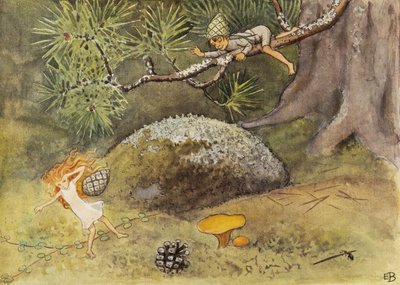 A Naptojás és a Tölgytobozok (1932) alkotó: Elsa Beskow