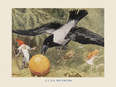 A Naptojás, a Varjú alkotó: Elsa Beskow