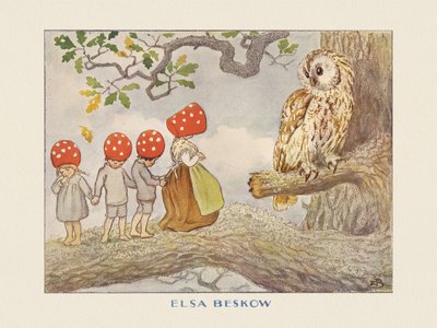 A manók gyermekei – A bagoly alkotó: Elsa Beskow