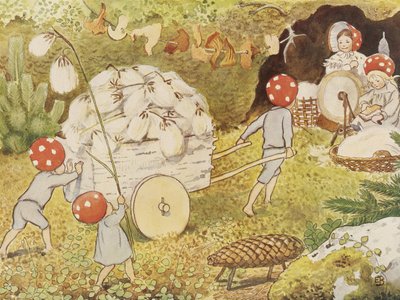 A Cotton család gyermekei, 1937 alkotó: Elsa Beskow