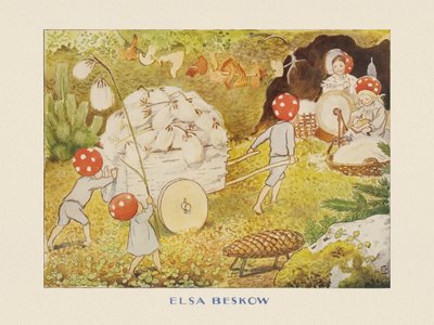 Mushroom Kids pamut gyerekruha alkotó: Elsa Beskow