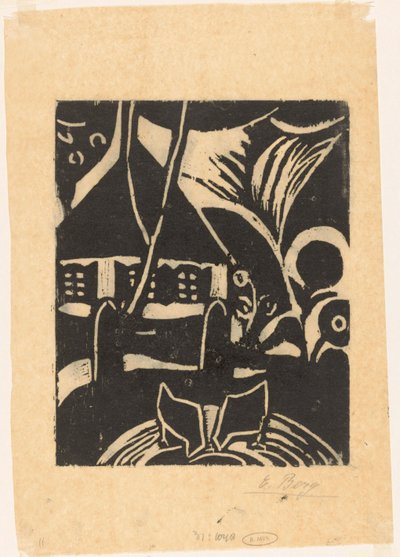 Tanya alkotó: Else Berg (signed by artist)
