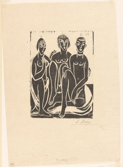 Három nő alkotó: Else Berg (signed by artist)