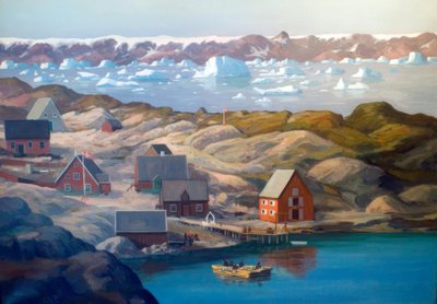 Jakobshavn alkotó: Emanuel A. Petersen
