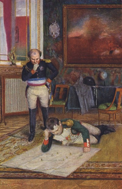 Napóleon Bonaparte (színes litó) alkotó: Emanuel Bachrach-Baree