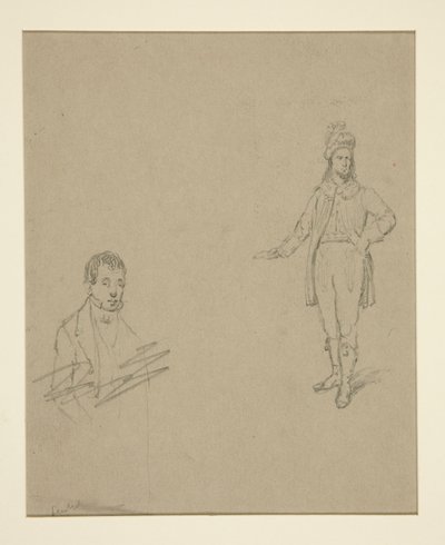 Két férfi alkotó: Emanuel Gottlieb Leutze