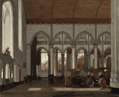Az amszterdami Oude Kerk belső tere alkotó: Emanuel de Witte