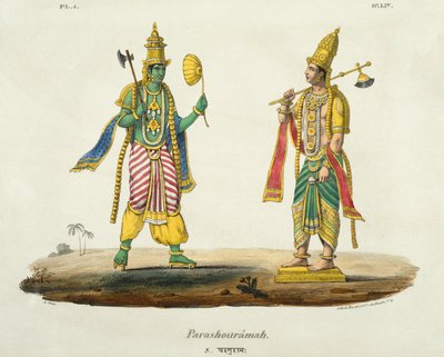 Parashurama, de Marlet és du Bouloi metszete alkotó: Emil Beau