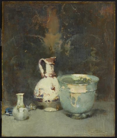Római tál, 1920 körül alkotó: Emil Carlsen