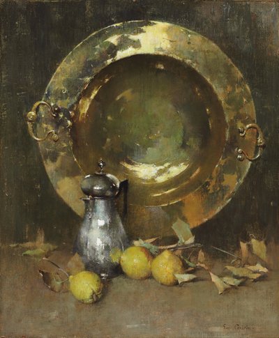 Csendélet, 1918 körül (olaj, vászon) alkotó: Emil Carlsen