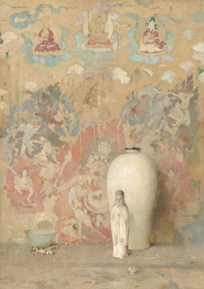 The Picture from Thibet, c. 1920. alkotó: Emil Carlsen