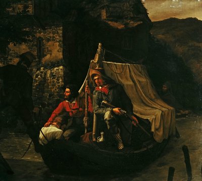 A csempészek, 1830. alkotó: Emil Ebers