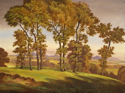 táj fákkal alkotó: Emil Ernst Heinsdorff