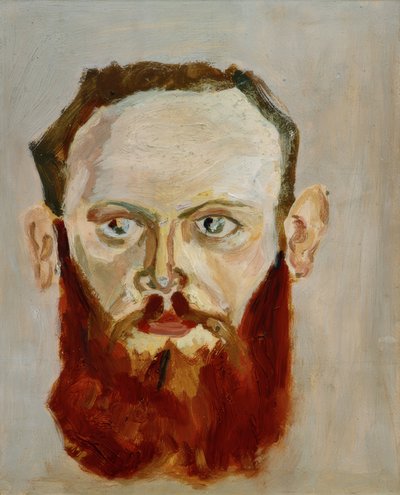 Egy teljes szakállú férfi portréja alkotó: Emil Hertzka