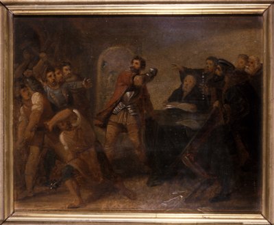 Gottfried von Berlichingen tanulmánya alkotó: Emil Jacobs