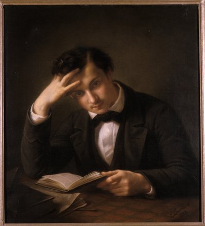 Fiatal diák, 1858 alkotó: Emil Jacobs