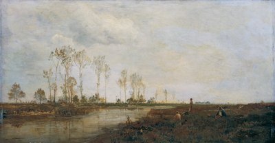 A Thayán, Lundenburg I közelében alkotó: Emil Jakob Schindler