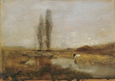 Moorland Lundenburg közelében alkotó: Emil Jakob Schindler