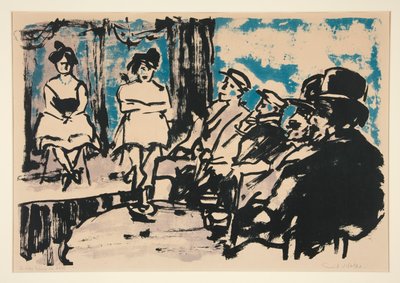 Tingel-Tangel III alkotó: Emil Nolde