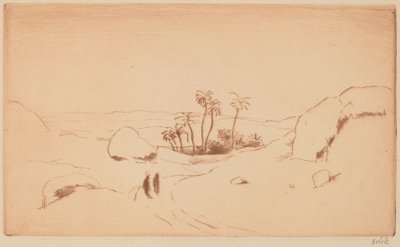 Oázis a sivatagban alkotó: Emil Orlik