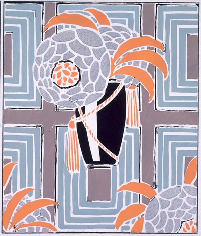 Virágok és lombozat, megjelent 1925 körül (színes litho) alkotó: Émile Allain Séguy