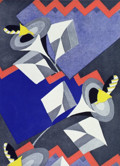 40. számú tábla, „Prismes”, 1931 után (színes litó) alkotó: Émile Allain Séguy