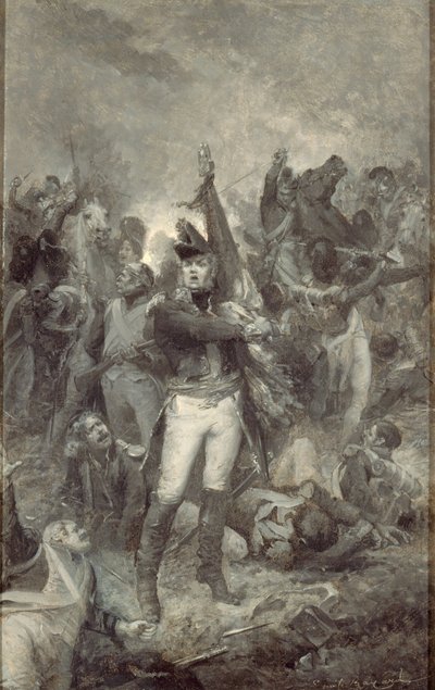Pierre Cambronne portréja 1770-1842, kb. 1879. alkotó: Emile Antoine Bayard