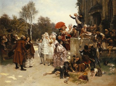 A keresztelő, 1863 alkotó: Emile Antoine Bayard