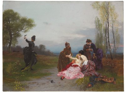 A megbékélés, 1884 alkotó: Emile Antoine Bayard