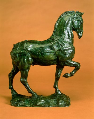 Ló nyereg nélkül; Cheval sans Selle, 1915 körül alkotó: Emile-Antoine Bourdelle