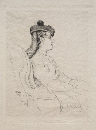 Utazási szuvenír alkotó: Charles Emile Auguste Carolus Duran