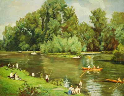 A Marne széle, 1932 körül alkotó: Emile Bernard