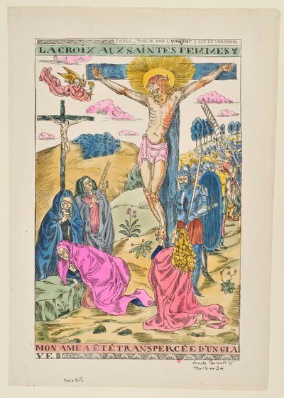 A Szent Asszonyok Keresztje: Lelkemet kard szúrta át alkotó: Emile Bernard