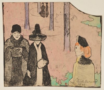 A séta alkotó: Emile Bernard