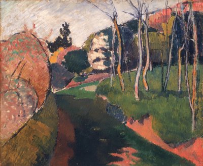 Táj, Saint-Briac alkotó: Emile Bernard