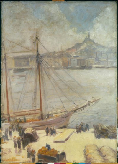Marseille, a rakpart alkotó: Emile Bernard