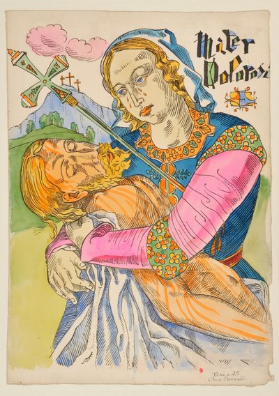 Fájdalmas Anya alkotó: Emile Bernard