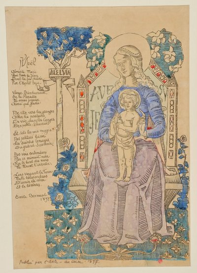Weihnachten alkotó: Emile Bernard